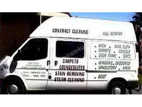 Cleaning equipment and Ford Transit van