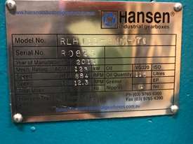 123 kw Hansen Gearbox 72:1 Ratio - picture1' - Click to enlarge