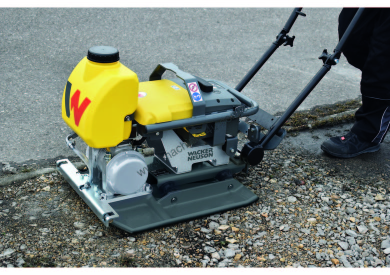 New Wacker Neuson Battery Powered Vibrating Plate Plate Compactor In ...