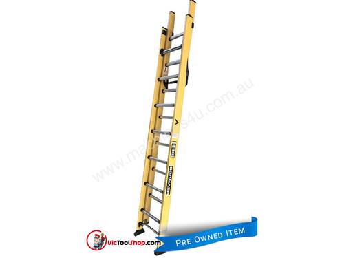 Branach Fiberglass Extension Ladder 3.9 Meter FED 13-14  Industrial