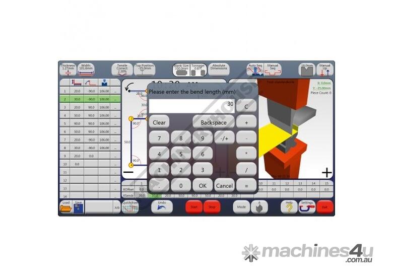 New Hafco Metalmaster PB-200B CNC Press Brakes In , - Listed On Machines4u