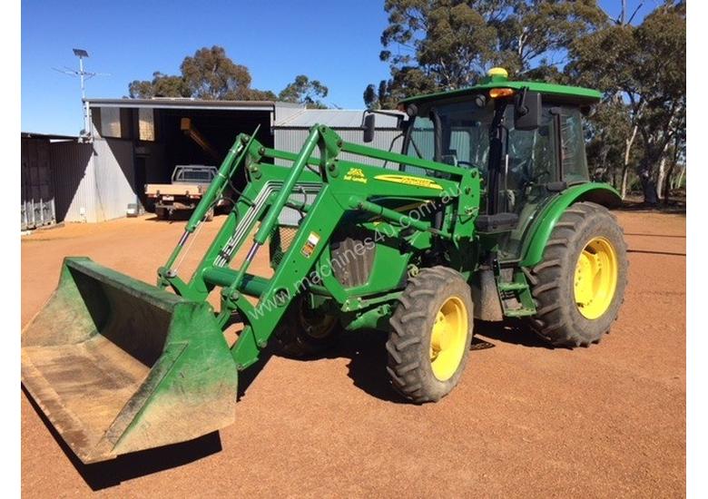 caption John Deere 5075M FWA/4WD Tractor