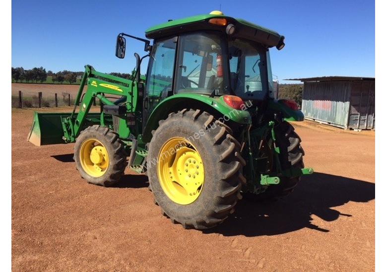 caption John Deere 5075M FWA/4WD Tractor