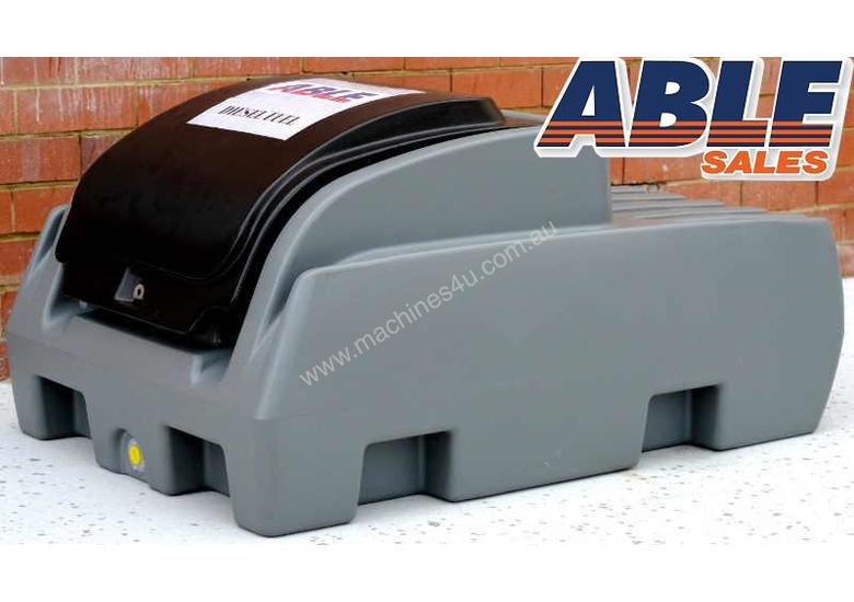 caption Portable Poly Diesel Tank 500 Litre