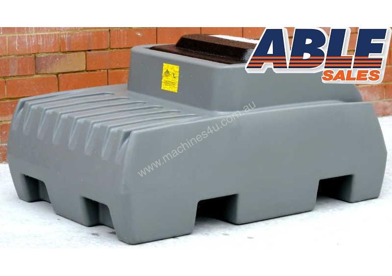 caption Portable Poly Diesel Tank 500 Litre