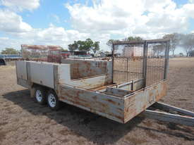 Mower Trailer, With ramps - picture0' - Click to enlarge