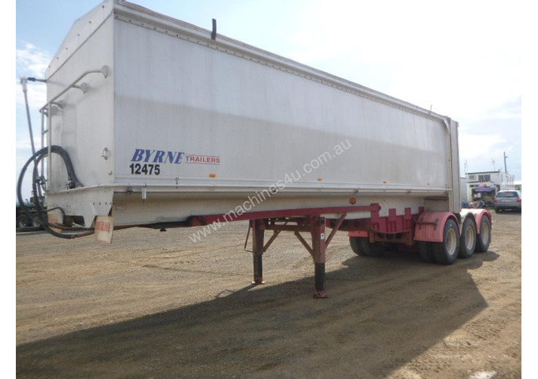 caption Byrne B/D Lead/Mid Tipper Trailer