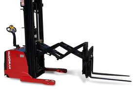 HYWORTH 1.5T Double Deep Walkie Reach Stacker Forklift FOR SALE - picture2' - Click to enlarge