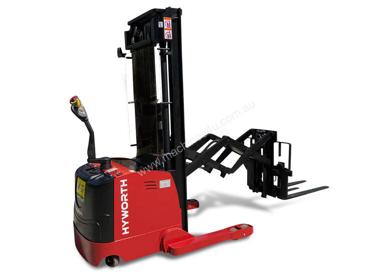 New 2019 Hyworth Hyworth 1 5t Double Deep Walkie Reach Stacker Forklift For Sale Walkie Stackers In Peakhurst Nsw