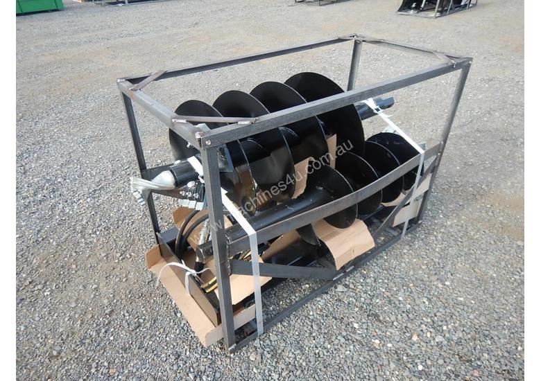 New JCT JCT Hydraulic Auger Drive Skid Steer Attachments in , - Listed ...