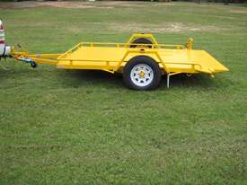 No.19OSW Single Axle Tilt Bed Plant Transport Trailer - picture2' - Click to enlarge