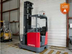 NICHIYU Forklift Reach Truck Sit Down Side Shift FBRF14-70B - picture0' - Click to enlarge