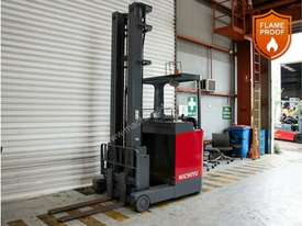 NICHIYU Forklift Reach Truck Sit Down Side Shift FBRF14-70B - picture2' - Click to enlarge