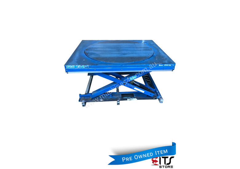 Used Hymo Hymo Optima Lift Table Rotary Scissor Lift Table Electric
