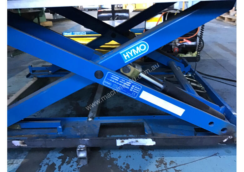 Used Hymo Hymo Optima Lift Table Rotary Scissor Lift Table Electric