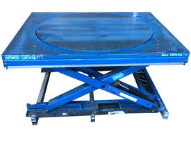 Hymo Optima Lift Table Rotary Scissor Lift Table Electric 1000kg - picture0' - Click to enlarge