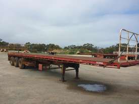 2009 Vawdrey Australia VB S3 45' Flat Top Tri Axle Lead Trailer - T77 - picture0' - Click to enlarge
