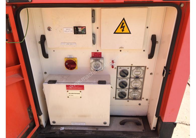 caption 100 KVA Generator