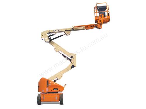 JLG E400AJP 40ft Electric Narrow Knuckle Boom Lift – Compact Design & Exceptional Reach