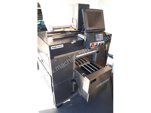 AW-4600CPR is a fully automatic, integrated weigh/wrap/label system for meat/food in line wrapping