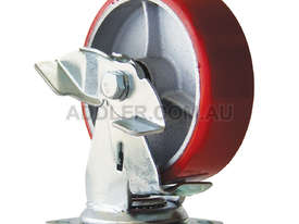 Kaliber A1-Series Plate Castor (Brake & Swivel) - picture0' - Click to enlarge