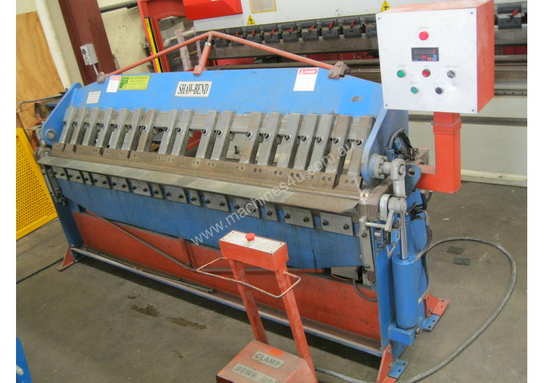 caption ShawBend 2450mm x 2.5mm Full Hydraulic Panbrake