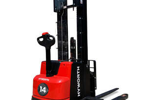 Hyworth 1.4T Walkie Stacker Forklift from $17 per day!
