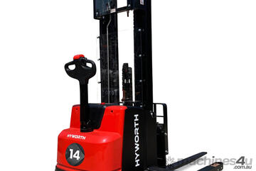 Hyworth 1.4T Walkie Stacker Forklift from $17 per day!