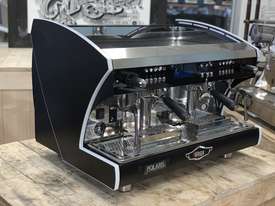 WEGA POLARIS TRON 2 GROUP BLACK BRAND NEW ESPRESSO COFFEE MACHINE - picture0' - Click to enlarge