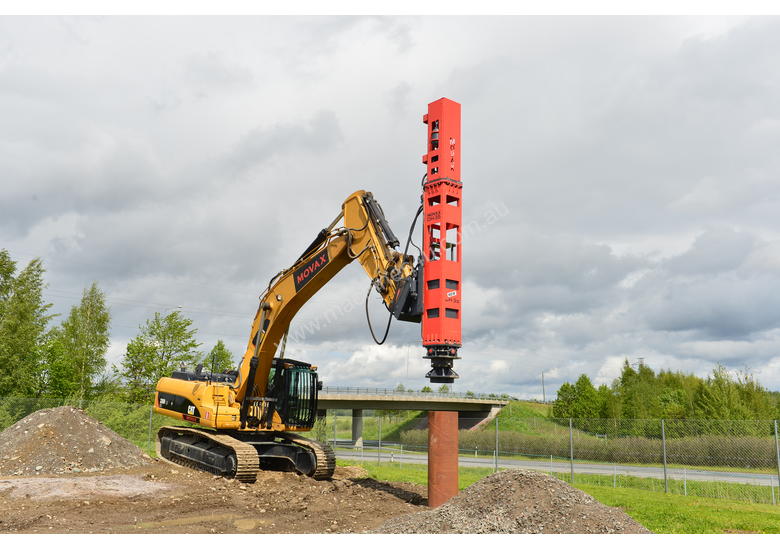 New 2020 movax EXCAVATOR MOUNTED PILING HAMMERS Pile Driving Equipment