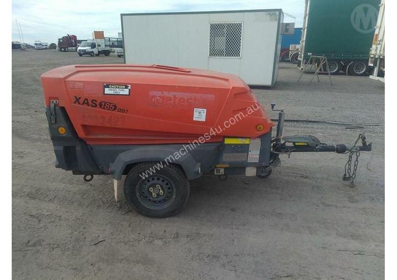 Used Atlas Copco Xas185 Towable Portable Compressor In , - Listed On 