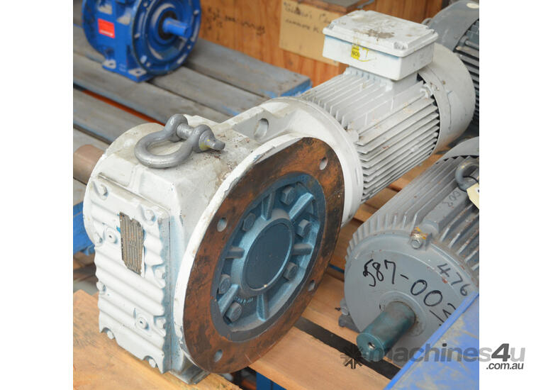 caption SEW Eurodrive Geared AC Motor 7.5 HP - STOCK DANDENONG, VIC