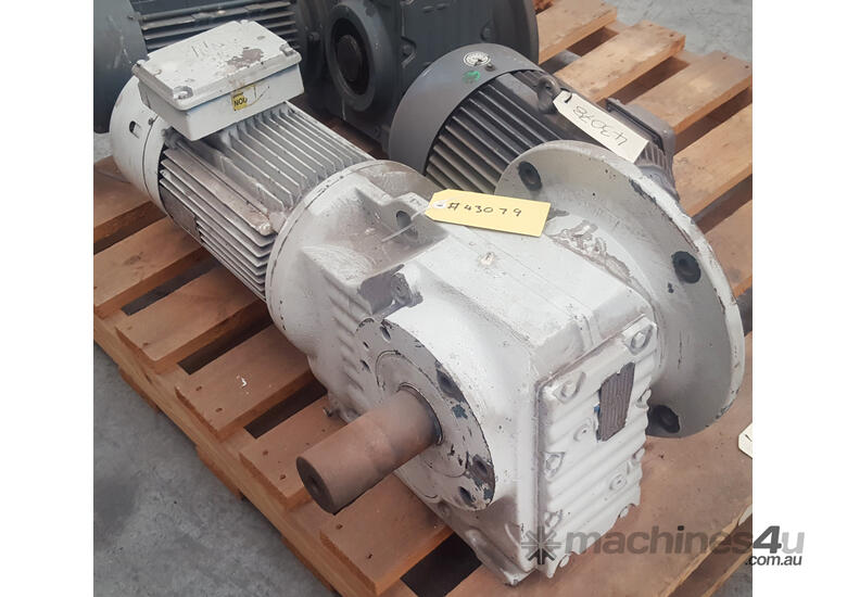 caption SEW Eurodrive Geared AC Motor 7.5 HP - STOCK DANDENONG, VIC