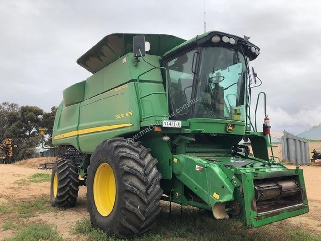 Used 2010 John Deere 9670 Sts Combine Harvester In Listed On Machines4u 8809