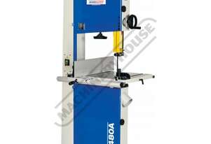 Wood Band Saw BP-480A 2 Blade Speeds - 488 & 1010m/min & Includes Automatic Electronic Motor Braking