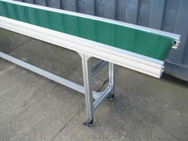 Long Motorised Belt Conveyor Variable Speed - 5m long - picture0' - Click to enlarge