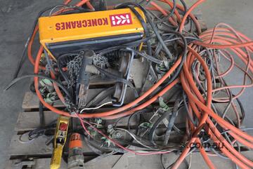 125kg SWF/ 250kg GIS/ 2t Hitachi/KONE Hoists. AL-LIFT Walkie Jib Crane. 120kg Jib Crane+TubeLifter