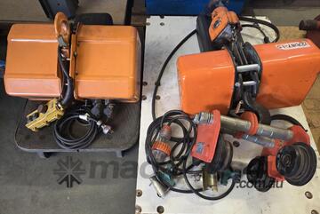 125kg SWF/ 250kg GIS/ 1-ton 240v/ 2-ton Hoists. AL-LIFT Walkie Jib Crane. 120kg Jib Crane+TubeLifter