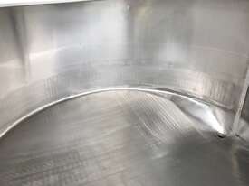 1,850ltr Dimple Jacketed Stainless Steel Tank - picture2' - Click to enlarge