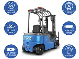 BYD ECB18S – 4 wheels Lithium Counterbalance Forklift - Hire - picture0' - Click to enlarge