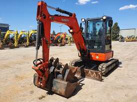 2017 KUBOTA U35-4 EXCAVATOR WITH CAB, FULL SPEC AND LOW 1225 HOURS - picture0' - Click to enlarge