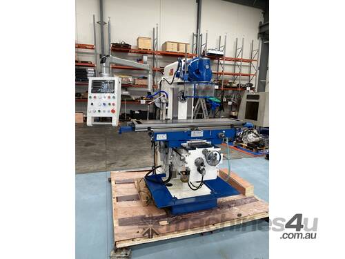 PUMA X6436A UNIVERSAL MILLING MACHINE | HOR & VERT SPINDLES | 1600MM X 360MM TABLE | ISO 50  