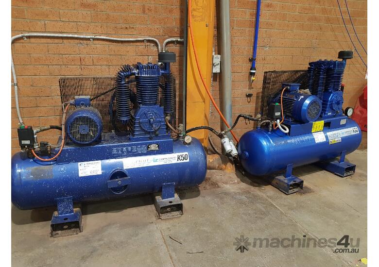 Used pilotair K50 Reciprocating Compressor in ARNDELL PARK, NSW