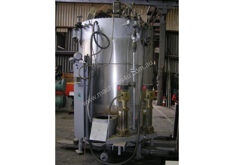 caption Gas Fired Steam Boiler Capacity 750kw.