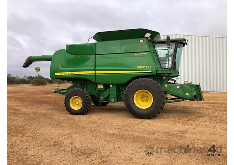 Used 2010 John Deere 2010 John Deere 9670 Sts 640d Combines Combine Harvester In Listed On 9890