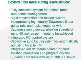 Boxford 1KW (1300mm x 900mm) Metal Cutting Fibre Laser - picture2' - Click to enlarge