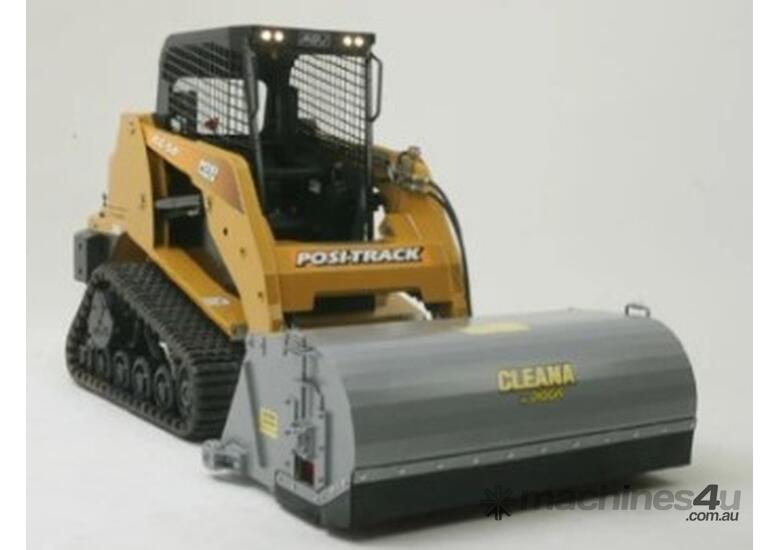 caption Skid Steer Bucket Broom (size 1800mmx 24