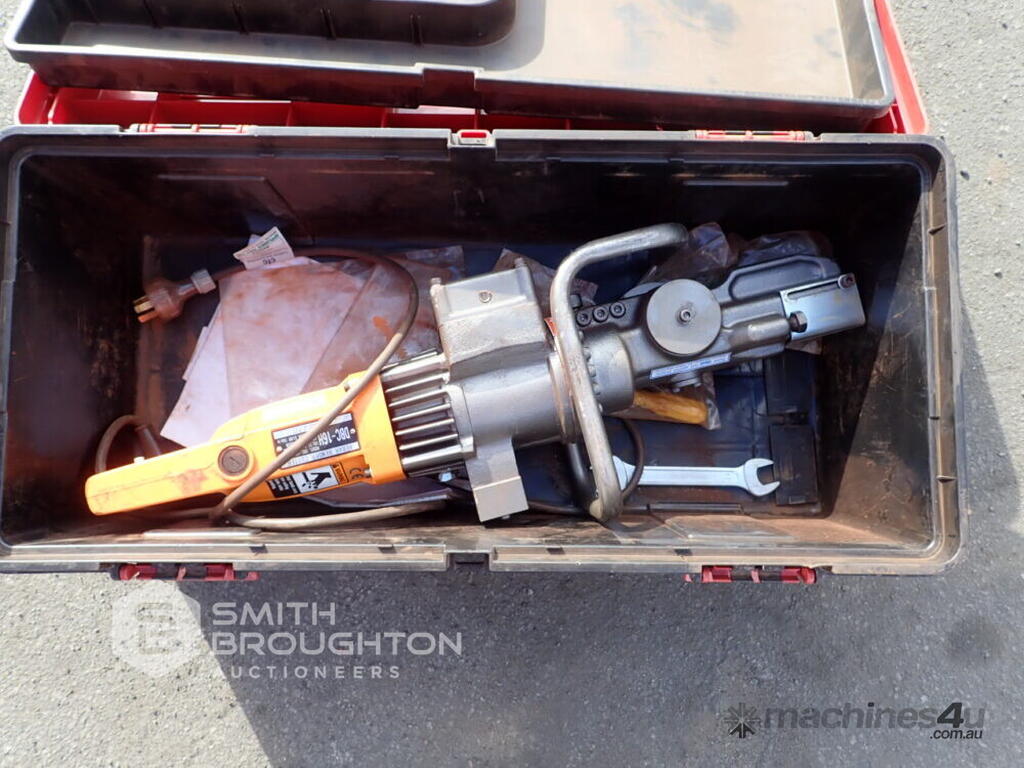 Buy Used DIAMOND DBC16H PORTABLE REBAR BENDER CUTTER Truck Engine