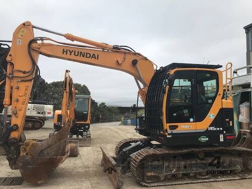 Used 2018 Hyundai R145CRD-9 Excavator