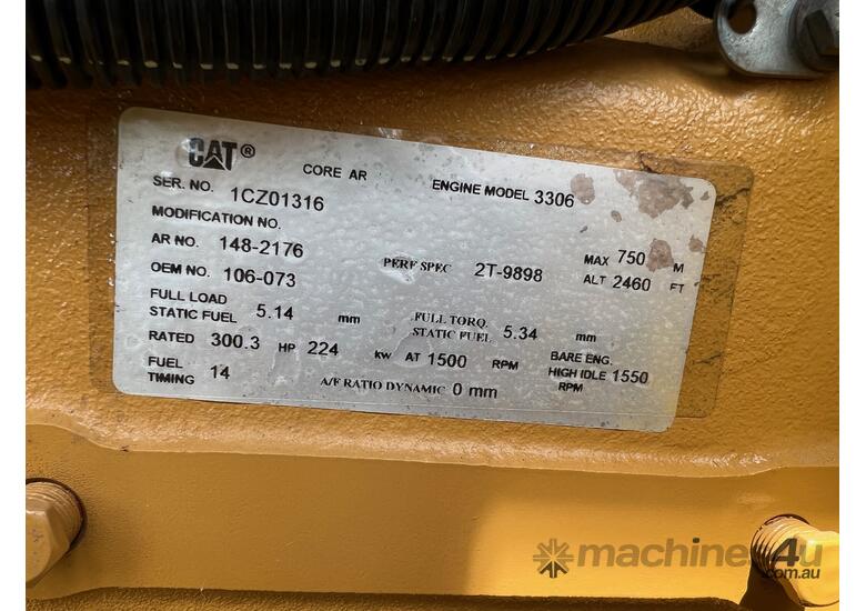 caption Caterpillar 250F Generator Set